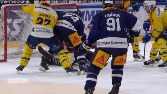 Hockey, playoffs: Zoug - Davos (3-0), résumé de la rencontre [RTS]