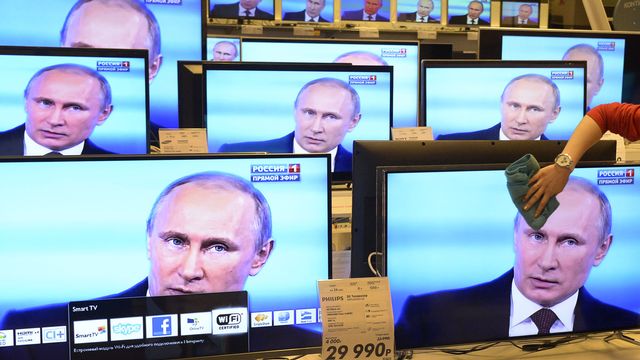 Les médias étrangers dénigrent-ils exagérément la Russie de Vladimir Poutine? [Alexander Nemenov - AFP]