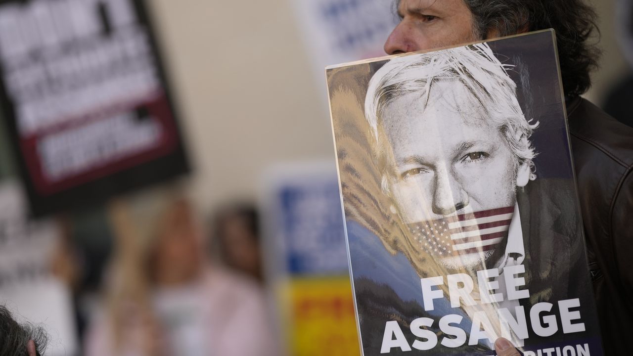 La justice britannique autorise formellement l'extradition de Julian Assange. [Alastair Grant - Keystone]