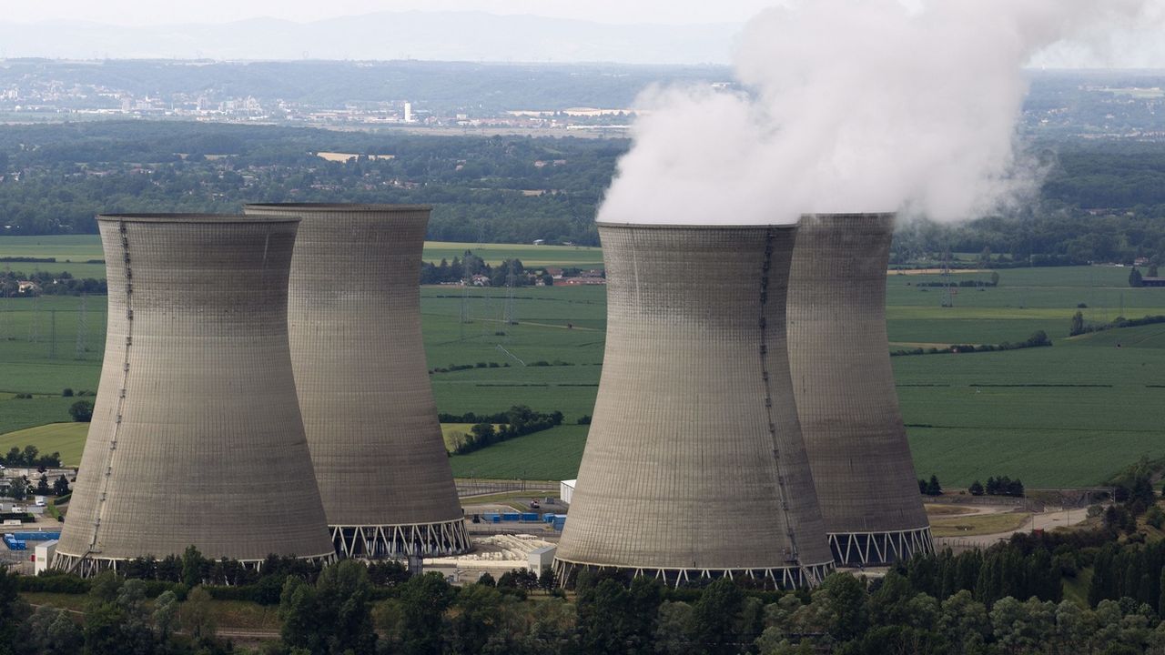 La centrale nucléaire du Bugey près de Lyon. [Salvatore Di Nolfi - Keystone]