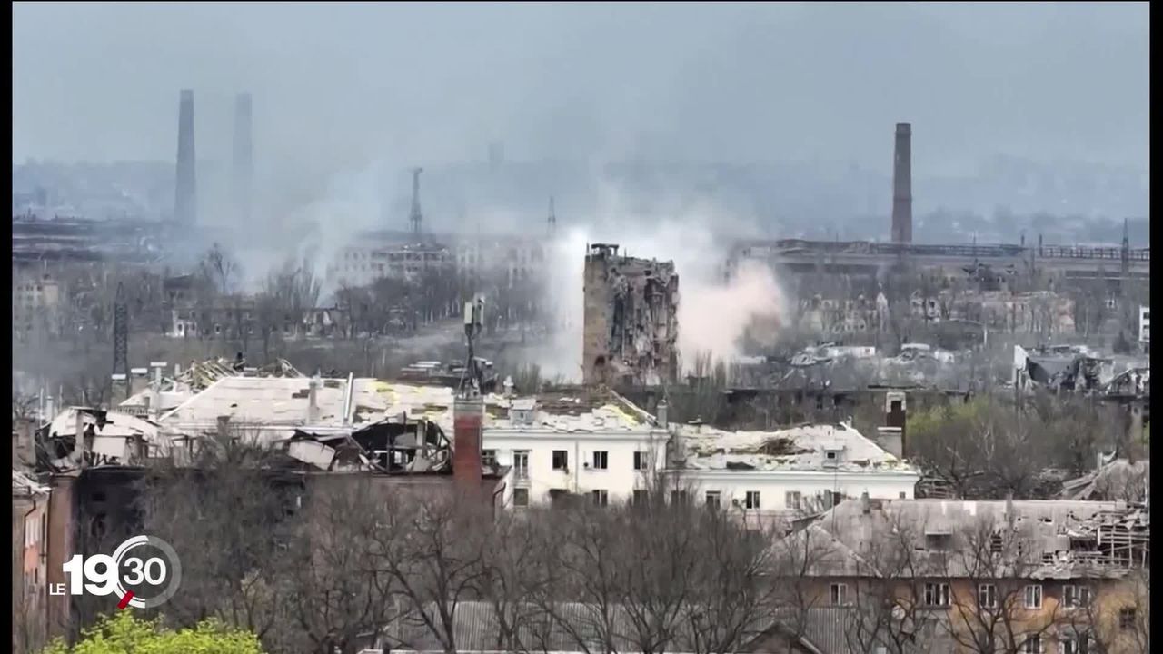 A Marioupol, l’aciérie Azovstal est l'ultime bastion de la résistance ukrainienne [RTS]