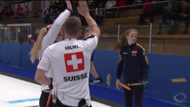 Curling, Mondiaux double mixte: deux victoires pour la Suisse face à l'Estonie puis la Suède [RTS]