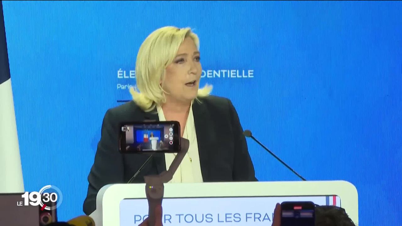 Marine Le Pen a offert à l’extrême droite française le meilleur score de son histoire depuis le début de la Ve République [RTS]