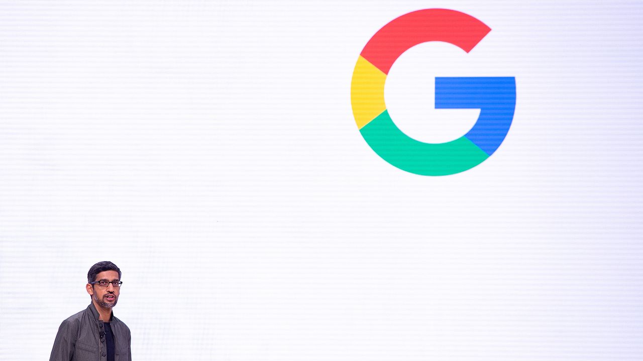 Le CEO de Google, Sundar Pichai. [Josh Edelson - AFP]