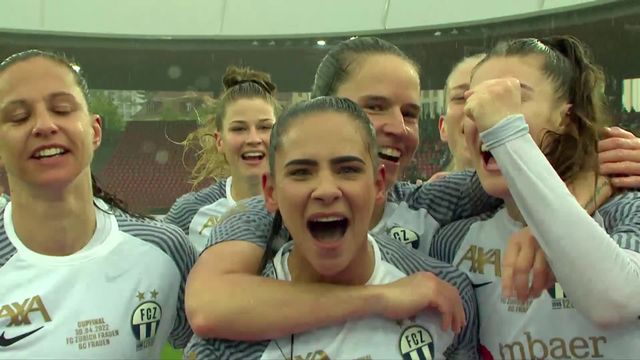 Finale dames, Zurich - Grasshopper (4-1): le FCZ remporte la coupe de Suisse [RTS]