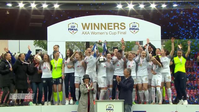 Coupe de Suisse, finale dames, Zurich - Grasshopper (4-1): le FCZ remporte la coupe de Suisse [RTS]