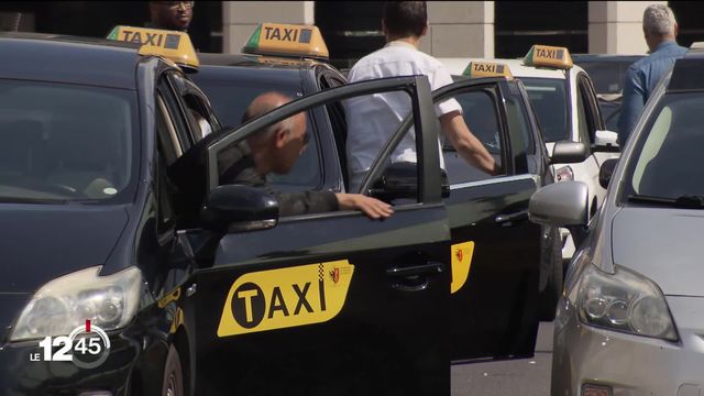 GE: Une nouvelle réforme des taxis fâche les professionnels à Genève [RTS]