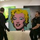 Un portrait de Marilyn Monroe par Andy Warhol a été vendu pour 195 millions de dollars chez Christie's le 9 mai 2022 à New York. [AP Photo/Ted Shaffrey - Keystone]