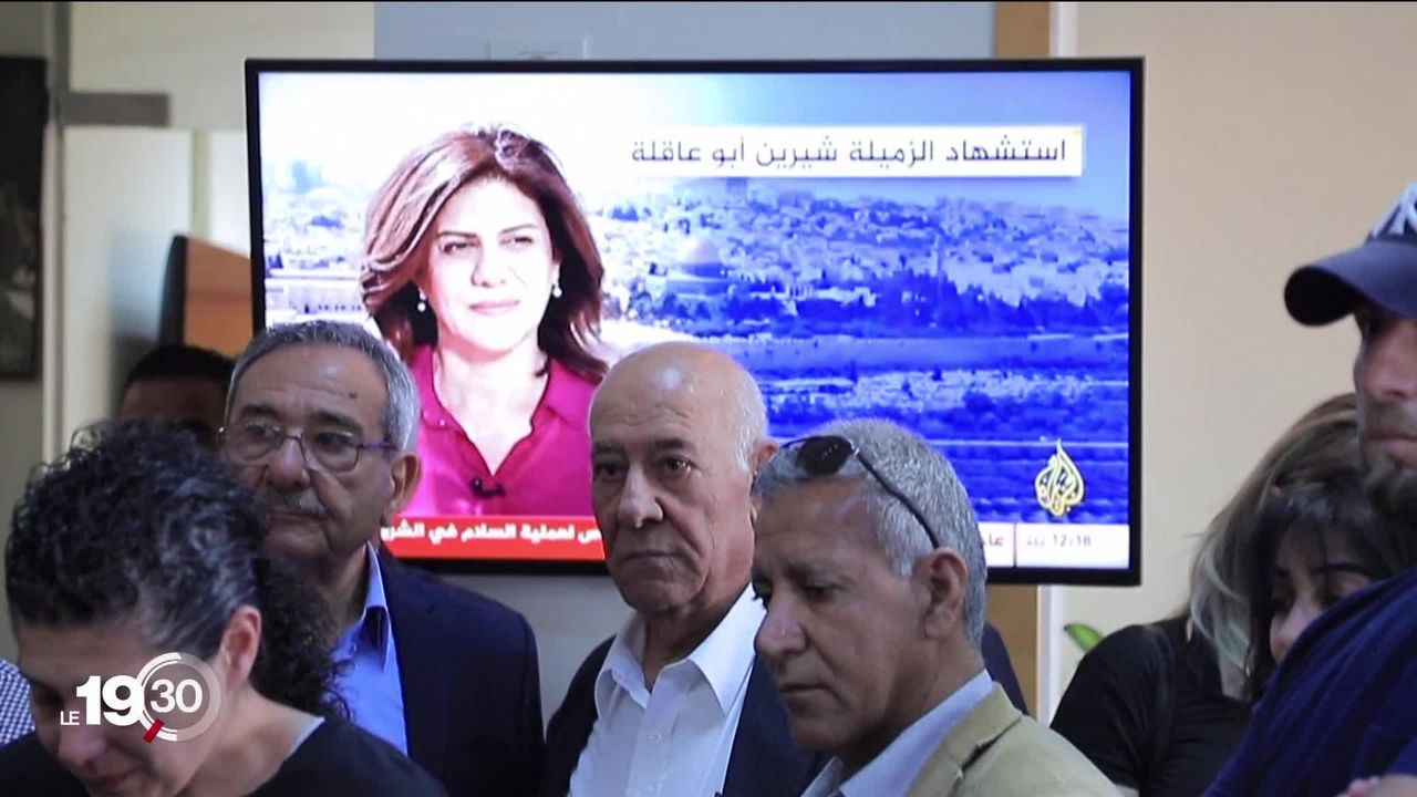 Shireen Abu Akleh, journaliste vedette de la chaîne Al Jazeera et correspondante dans les territoires palestiniens, a été tuée mercredi en Cisjordanie [RTS]