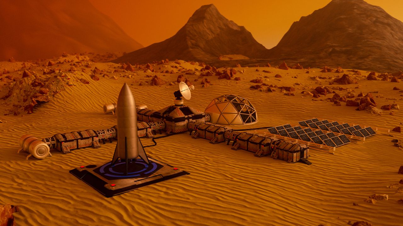 Illustration d'un avant-poste sur la planète Mars.
RType
Depositphotos [RType - Depositphotos]