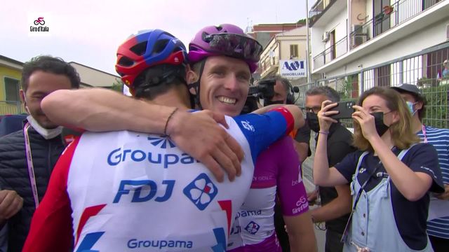 Giro, 6e étape: Palmi - Scalea: Arnaud Démare (FRA) remporte l'étape, suivi de près par Caleb Ewan (AUS) [RTS]