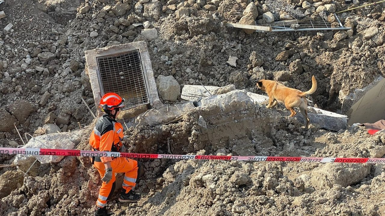 Trois morts sur un chantier à Feusisberg (SZ). [Police cantonale schwytzoise - Keystone]