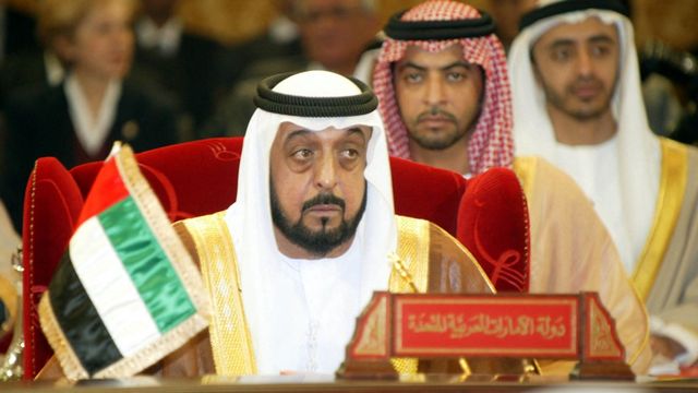 Le président des Emirats arabes unis cheikh Khalifa est mort. [Adam Jan - AFP]