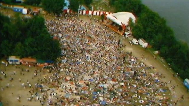 Ambiance au Nyon Folk Festival [RTS]