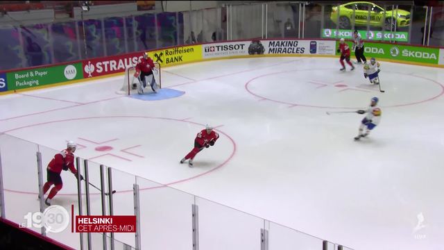 Hockey sur glace: la Suisse concède un but face à l'Italie [RTS]