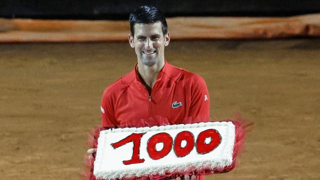 Novak Djokovic entre dans le cercle fermé des joueurs ayant remporté 1000 matches. [Fabio Frustaci - Keystone]