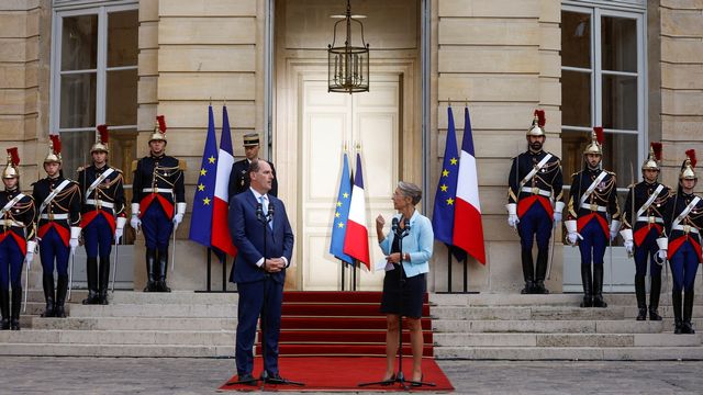 Elisabeth Borne, la nouvelle Première ministre en France. [EPA/CHRISTIAN HARTMANN - Keystone]