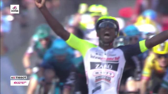 Giro, 10e étape: Pescara - Jesi: B. Girmay (ERI) vainqueur devant M. van der Poel (NED) [RTS]