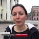 Maurine Mercier dans lors d'une intervention dans le 19h30 depuis Zaporijie, en Ukraine. [RTS]