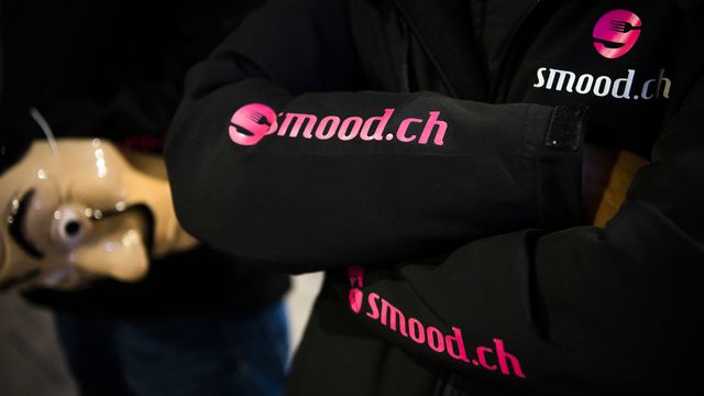 Le personnel romand de Smood s'était mis en grève durant cinq semaines à fin 2021. [Jean-Christophe Bott - Keystone]