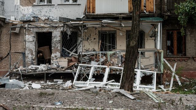 Severodonetsk, nouvel épicentre de la guerre en Ukraine. [Yasuyoshi Chiba - afp]