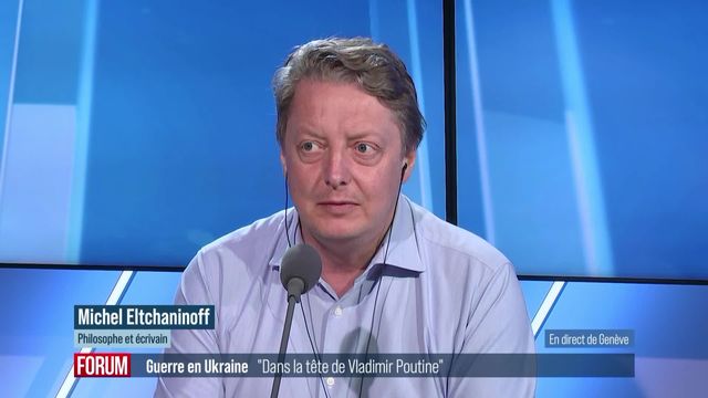 Actes Sud réédite l'ouvrage "Dans la tête de Vladimir Poutine": interview de Michel Eltchaninoff [RTS]