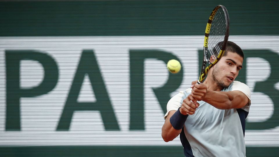 Carlos Alcaraz a parfaitement assumé son statut de favori pour son entrée en lice à Roland-Garros [Aurelien Morissard/Panoramic - Imago]