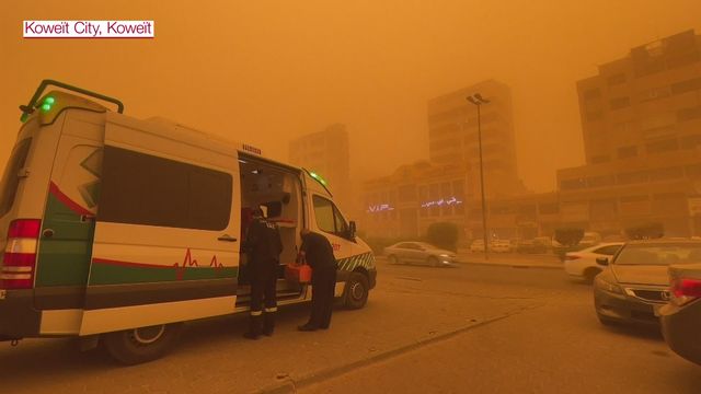 L'Irak et le Koweït frappés par une tempête de sable [RTS]