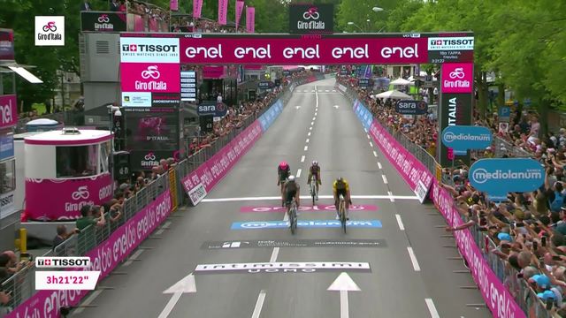 Giro, 18e étape: Borgo Valsugana - Trévise: victoire du Belge De Bondt [RTS]
