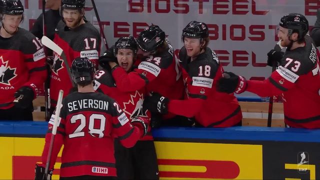 1-2 finale, Canada - République tchèque (6-1): le Canada rejoint la Finlande en finale [RTS]