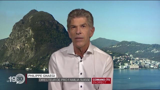 Philippe Gnaegi, directeur de Pro Familia Suisse, évoque l'arrêt du TF sur le divorce et la contribution d'entretien. [RTS]