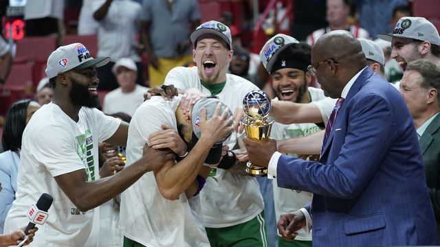 Les Celtics sont champions de la Conférence Est. [Lynne Sladky - Keystone]