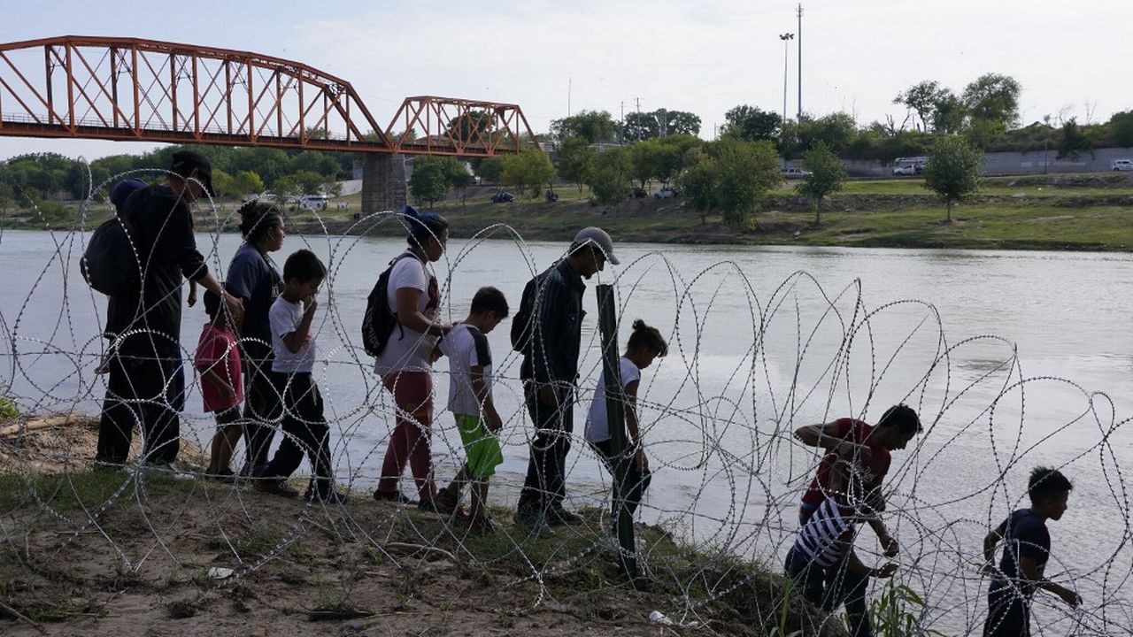 La politique migratoire de Joe Biden est bloquée dans le sud des Etats-Unis. [John Lamparski - AFP]