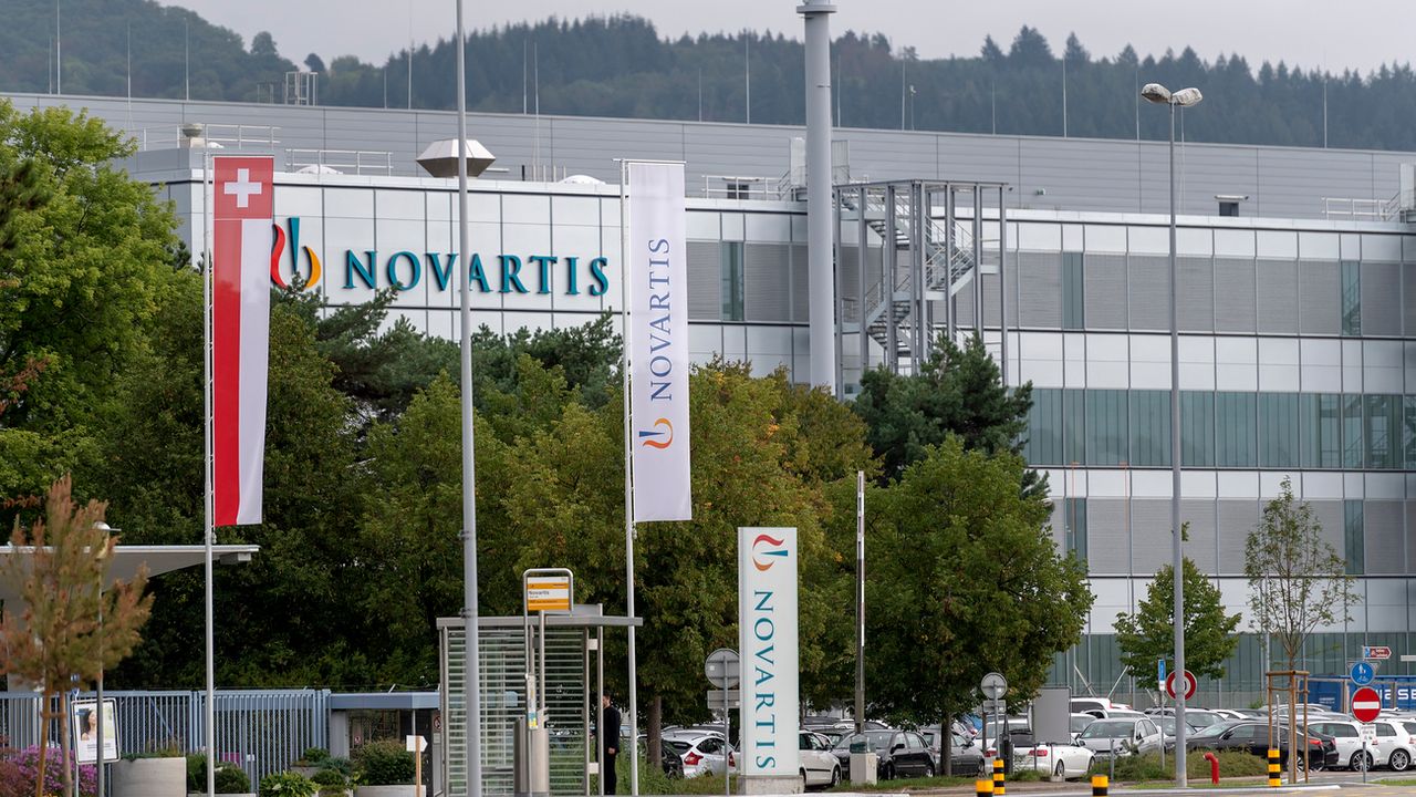Le site de production de Novartis à Stein, le 3 septembre 2018. [Georgios Kefalas - Keystone]