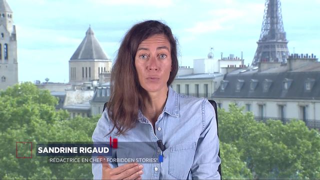 Sandrine Rigaud: rédactrice en chef de "Forbidden stories" [RTS]