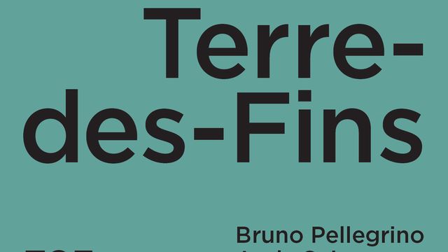 La couverture du livre "Terre-des-fins" de Pellegrino/Seigne/Vuataz. [Editions Zoé]