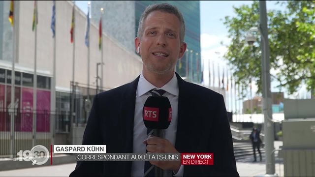 Nomination de la Suisse au Conseil de sécurité de l'ONU: les explications de Gaspard Kühn [RTS]