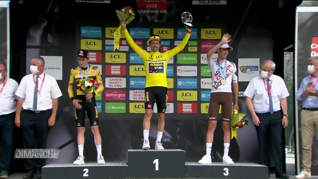 Cyclisme, Critérium du Dauphiné: Primoz Roglic  remporte la course [RTS]