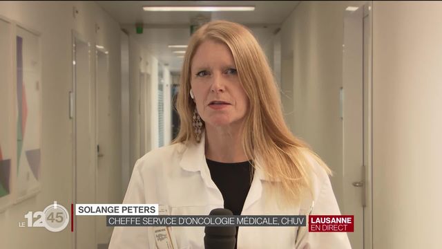 Cancer: le CHUV inaugure de nouvelles unités. L'interview de Solange Peters, cheffe du Service d'oncologie médicale [RTS]