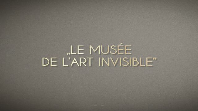 Qu'est-ce que le musée des Arts invisibles? [RTS]