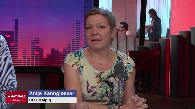 L'invitée de La Matinale (vidéo) - Antje Kanngiesser, directrice générale d'Alpiq [RTS]