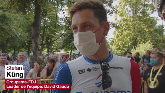 Tour de France: "Si on se met trop de pression, cela peut être contreproductif" (Stefan Küng) [RTS]