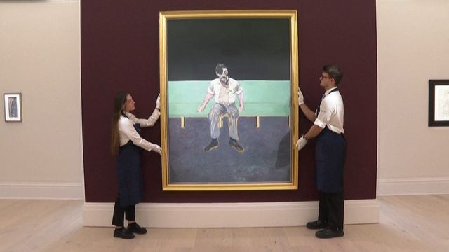 Un portrait de Lucian Freud par Francis Bacon vendu plus de cinquante millions. [AFP]