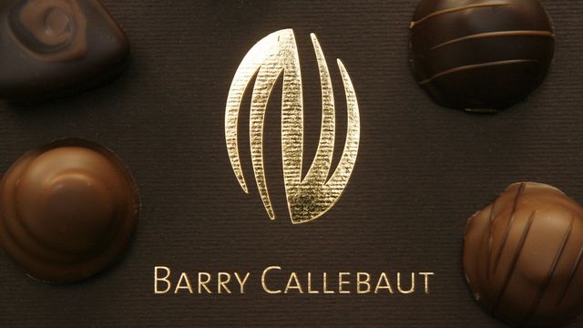 Le logo de Barry Callebaut, géant zurichois de la transformation de cacao. [Steffen Schmidt - KEYSTONE]