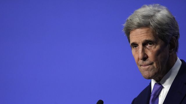 Les Etats-Unis déterminés à tenir leurs objectifs climatiques, assure John Kerry. [ALBERTO PEZZALI - KEYSTONE]