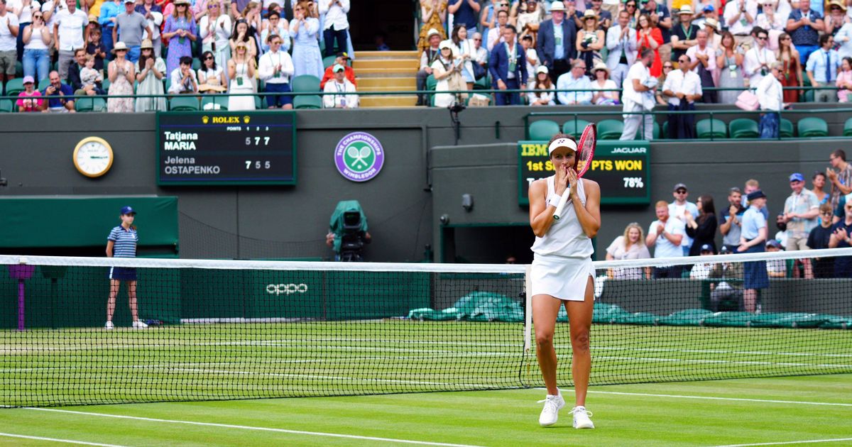 Wimbledon: Kein Sinn Tatiana Maria – rts.ch