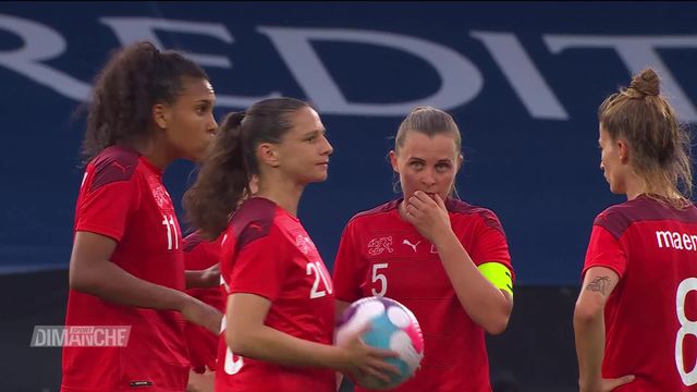 Footbal Féminin: La défaite de suissesses face à l'Angleterre [RTS]