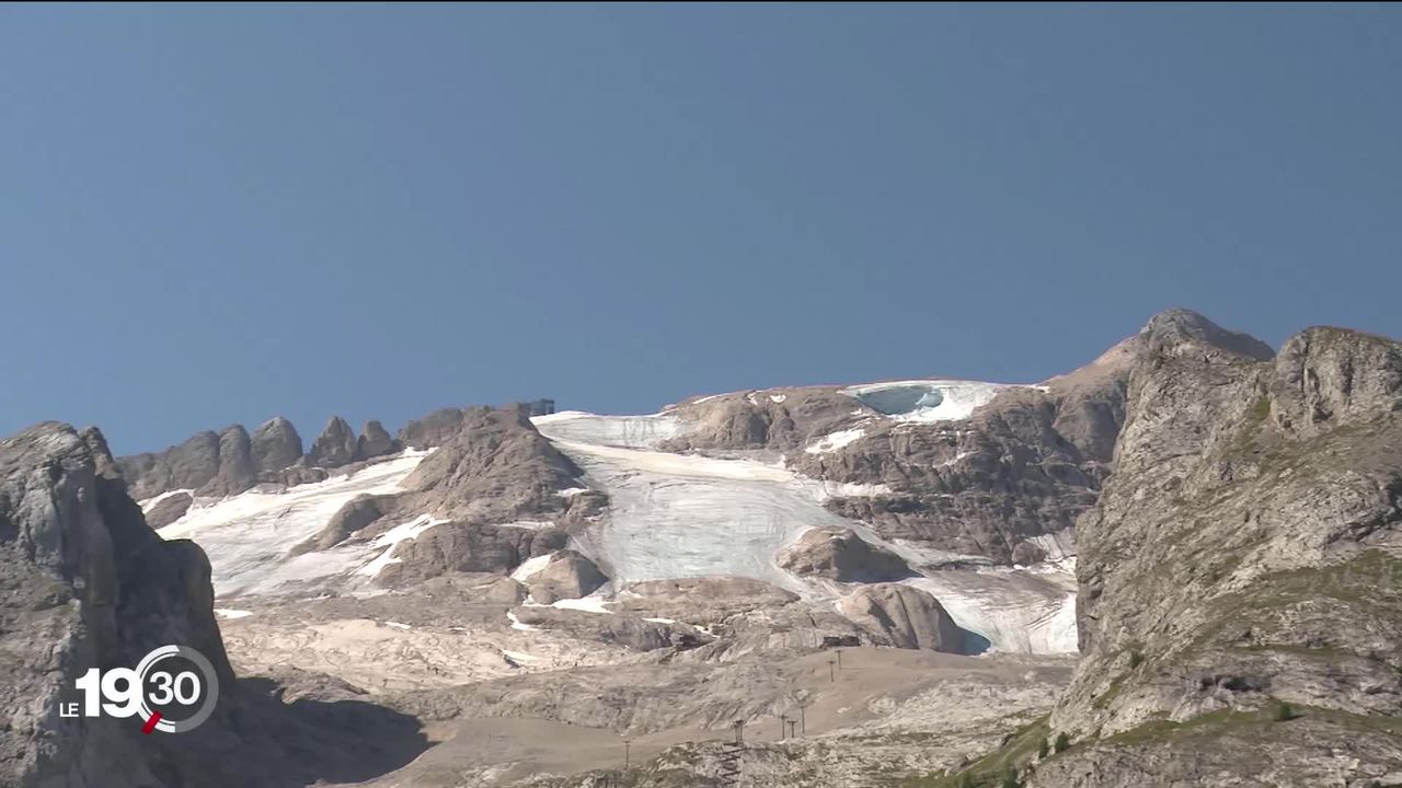 Sept personnes ont perdu la vie sur le glacier de la Marmolada [RTS]
