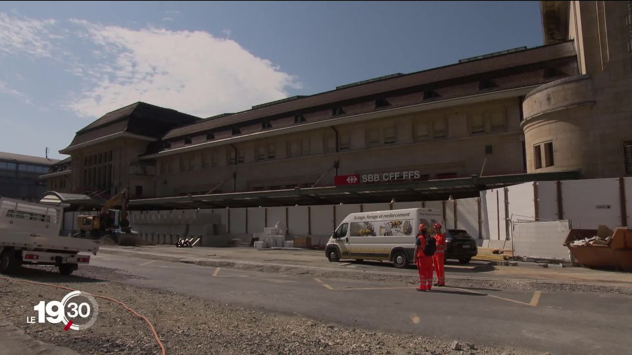 Les travaux de modernisation de la gare de Lausanne sont bloqués faute d’autorisations. La classe politique s’impatiente [RTS]