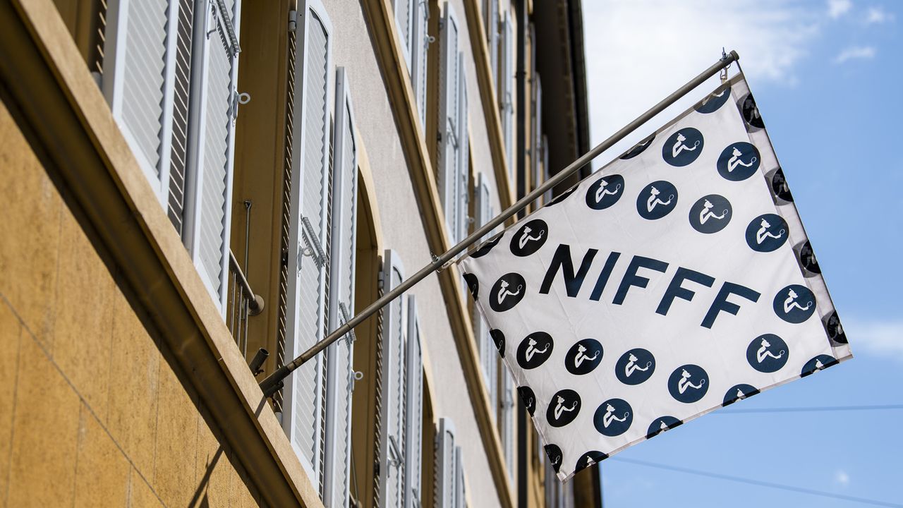 Le drapeau du NIFFF en 2021 [Jean-Christophe Bott - (KEYSTONE]